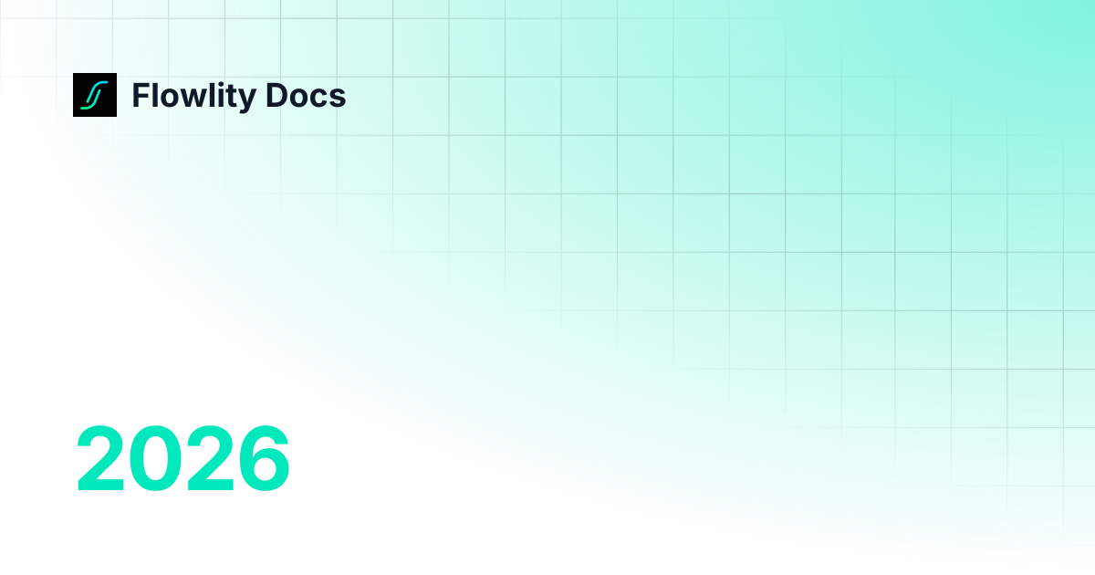 2026 | Flowlity Docs